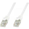 Techly Professional Cavo di rete Patch in CCA Cat.5E Bianco UTP 20m