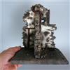 1:12 Modello di casa distrutta in resina, micro paesaggio, diorama,