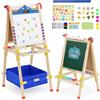 Does not apply Lavagna Con Cavalletto Bambini|Cavalletto Pittura in Regolabile Altezza 3 in 1 L