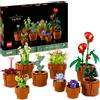LEGO Botanicals Piantine - Set Di 9 Piante Con Fiori Artificiali in Vaso Da Inte