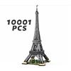 LEGO 10307 Torre Eiffel Costruzioni block 10001 pezzi H 1.5 Metri Building Blocks