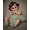 BAMBOLA REBORN Femmina Morbido 60CM Neonata Bambole VESTITINO e Accessori
