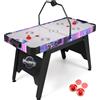 Does not apply Tavolo Air Hockey, Tavolo Da Gioco Con Segnapunti Digitale LED 2 Spintori E 2 Di