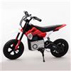 WITIT Moto ELETTRICA per Bambino mod.6988, batteria 24V 5 Ah Nera e Rossa