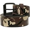 Urban Classics Cintura Mimetica in Pelle Sintetica, Browncamo, L/XL Unisex-Adulto