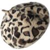 BESTYASH 1pezzi Cappello Stampa Maculata Donna Autunno Inverno Basco Resistente Caldo Comfort Protezione Solare Shopping Viaggio Moda