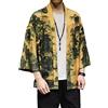 Osheoiso Kimono Cardigan Stampato Giapponese Tradizionale Abbigliamento Maschile Yukata Vintage Cosplay Camicia Pigiama Top Costume Camicia Streetwear Uomo Cardigan A 4 M