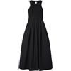 YAS Y.A.S Yasmiri SL Long Dress Noos, Nero, S Donna
