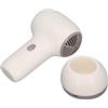 ZASCHMOY Asciugacapelli per Bambini Senza Fili, 2 velocità, Temperatura Costante, Basso Rumore, Portatile, Capelli Delicati, Asciugacapelli per Neonati, Design Leggero (Bianco latte e marrone)