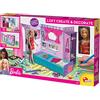 Liscianigiochi - Barbie Create e Decorate, Bambola Inclusa, Loft in Cartone e Mobili da Costruire, Pennarelli, Sticker, Fogli da Colorare, Multicolore, 92000