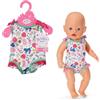 BABY born Costume da bagno, 2 modelli per bambole 43 cm