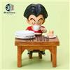 Bandai Dragon Ball Z Vegeta Figura Son Goku Son Gohan Crilin Android 18 Mangiare 8 Cm A