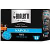 Bialetti 72 Capsule Bialetti Miscela Napoli Scatola Originale - Intensità 10