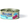 Monge Natural Superpremium Cotti a Vapore per Gatti - Tonno - 12x80 gr