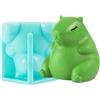 Jlobnyiun Capybara - Stampo in silicone per torte, mousse e mousse, in resina, per mousse, cubetti di ghiaccio al cioccolato