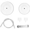 Rengue Kit Sigillatore Sottovuoto per Barattoli di Vetro per Barattoli di Vetro Sigillatore per per la Conservazione degli Alimenti con Tubo per Risparmiare Cibo Baratto