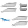 Nexoria Orthopedic High Pads, 2 paia di solette ortopediche Insoles Height Increase, per aumentare l'altezza, Arch Support Insoles Arch Support Height Increase Insoles, altezza 3,5 cm (Men)