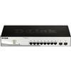 D-LINK SWITCH 8 PORTE GIGABIT + 2 PORTE SFP SMART+