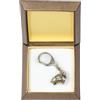 Art Dog Bull Terrier 3 - Portachiavi In Argento Con Un Cane, Box Art Dog DE