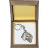 Art Dog Portachiavi In Argento Black Russian Terrier Con Un Cane, Box ArtDog DE