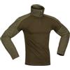 INVADER GEAR MAGLIETTA TATTICA MILITARE COMBAT SHIRT LONG SLEEVES LYCRA ALL CAMO