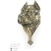 Art Dog DE Amstaff - Mazza In Ottone Con Immagine Cane