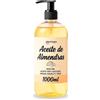 Olio Di Mandorle Dolci 1L Con DOSER | Olio Di Mandorle per Il Corpo, 100% Natura