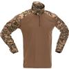 INVADER GEAR MAGLIETTA TATTICA MILITARE COMBAT SHIRT LONG SLEEVES LYCRA ALL CAMO