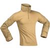 INVADER GEAR MAGLIETTA TATTICA MILITARE COMBAT SHIRT LONG SLEEVES LYCRA ALL CAMO