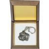 Art Dog Basset Hound - Portachiavi D'Argento Con Un Cane, Box Art Dog DE