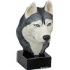 Figura Art-Dog Siberian Husky Dipinta A Mano