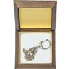 Art Dog Chihuahua - Portachiavi In Argento Con Un Cane, Box Art Dog DE