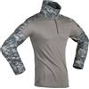 INVADER GEAR MAGLIETTA TATTICA MILITARE COMBAT SHIRT LONG SLEEVES LYCRA ALL CAMO