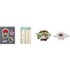 Pokemon Center Pokemon Set Adesivi Centrali 4pz Penny Nome Pokémon Relaxing Time Japan...