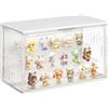 Vetrinetta Espositiva Vetrina Acrilico Con LED, Teca Plexiglass Con Porta, Case