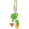 Sanei Portachiavi peluche mascotte Super Mario Yoshi ALL STAR COLLECTION San-ei Japan
