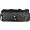 BORSONE STAMPATO NERO RICAMO BIANCO 100% PL 133420 JUVE