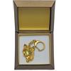 Art Dog Portachiavi In Oro Zecchino Cinese Con Un Cane, Box ArtDog DE