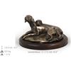 Weimaraner, Scultura In Legno Bronzo, ArtDog, DE