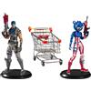 Toys Fortnite Shopping Cart Pack, Multicolore, Taglia Unica