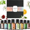 Set Di Olio Essenziale, 8 X 10 ML Oli Essenziali Di Aromaterapia, Oli Essenziali