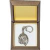 Art Dog Lhassa Apso - Portachiavi In Argento Con Un Cane, Box Art Dog DE