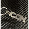 none Icon Portachiavi Acciaio Inox Motivazionale Regalo