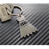 Volano Badminton Racchetta Portachiavi Chiave Acciaio Inox Regalo