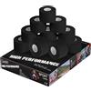 12 X Sport Tape 3,8 Cm X 10 Cm Nastro Adesivo Sport Molti Colori 100% Cotone Non