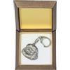 Art Dog Pekinese - Portachiavi In Argento Con Un Cane, Box Art Dog DE