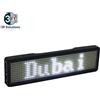 NONE Distintivo LED Digitale Bluetooth Ricaricabile Insegne Bacheca a Scorrimento Pro