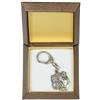 Art Dog Shar Pei - Portachiavi In Argento Con Un Cane, Box Art Dog DE