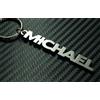 none Michael Portachiavi Acciaio Inox Nome Regalo