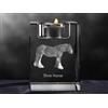 Crystal Animals Shire, Candelabro Di Cristallo Con Cavallo, Crystal Animals DE